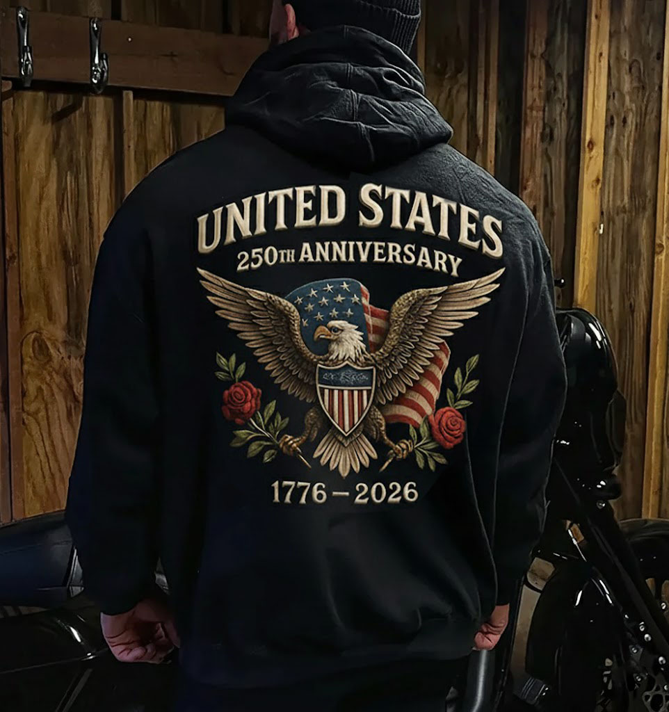 United States 250th Anniversary Eagle Leather Jacket