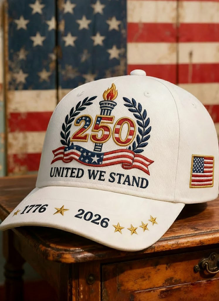 USA 250th Anniversary Commemorative Baseball Cap