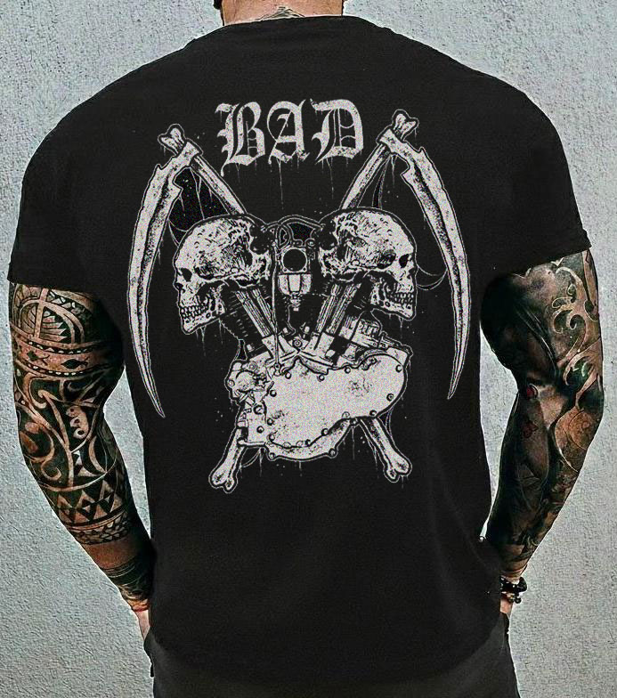 Vintage Death Rider Motorcycle T-Shirt