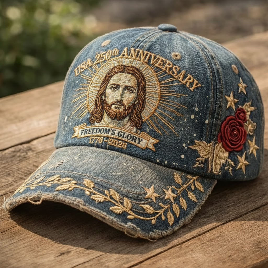 USA 250th Anniversary Commemorative Baseball Cap