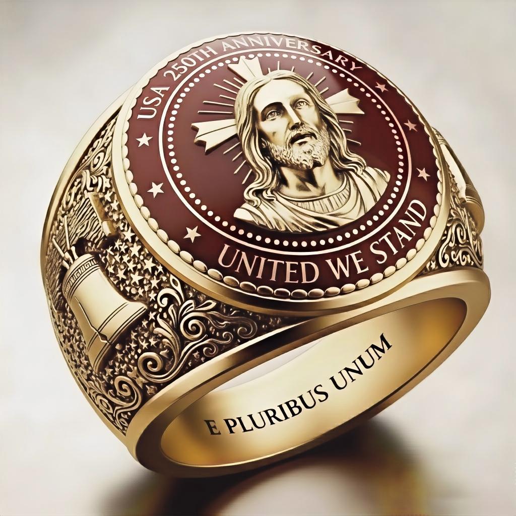 USA 250th Anniversary Ring 