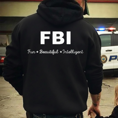 FBI Fun Beautiful Intelligent T-Shirt by feeedbackartisan