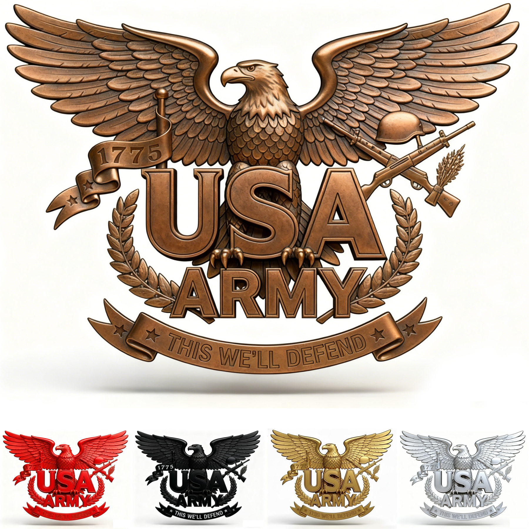 U.S. Army Spirit Car Decal