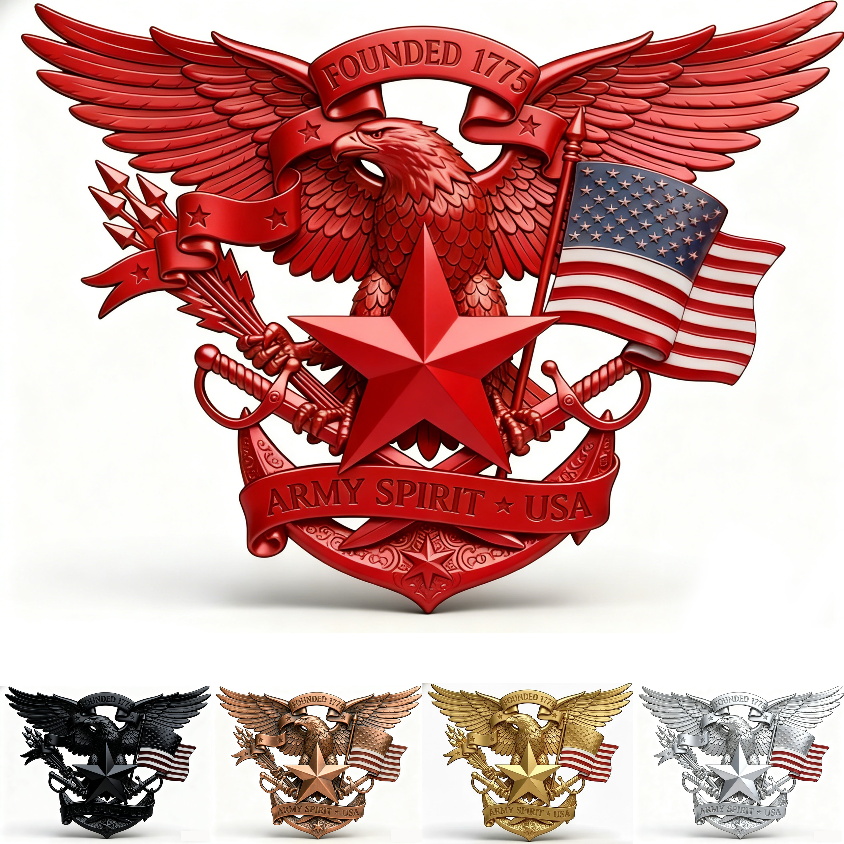 U.S. Army Spirit Car Decal