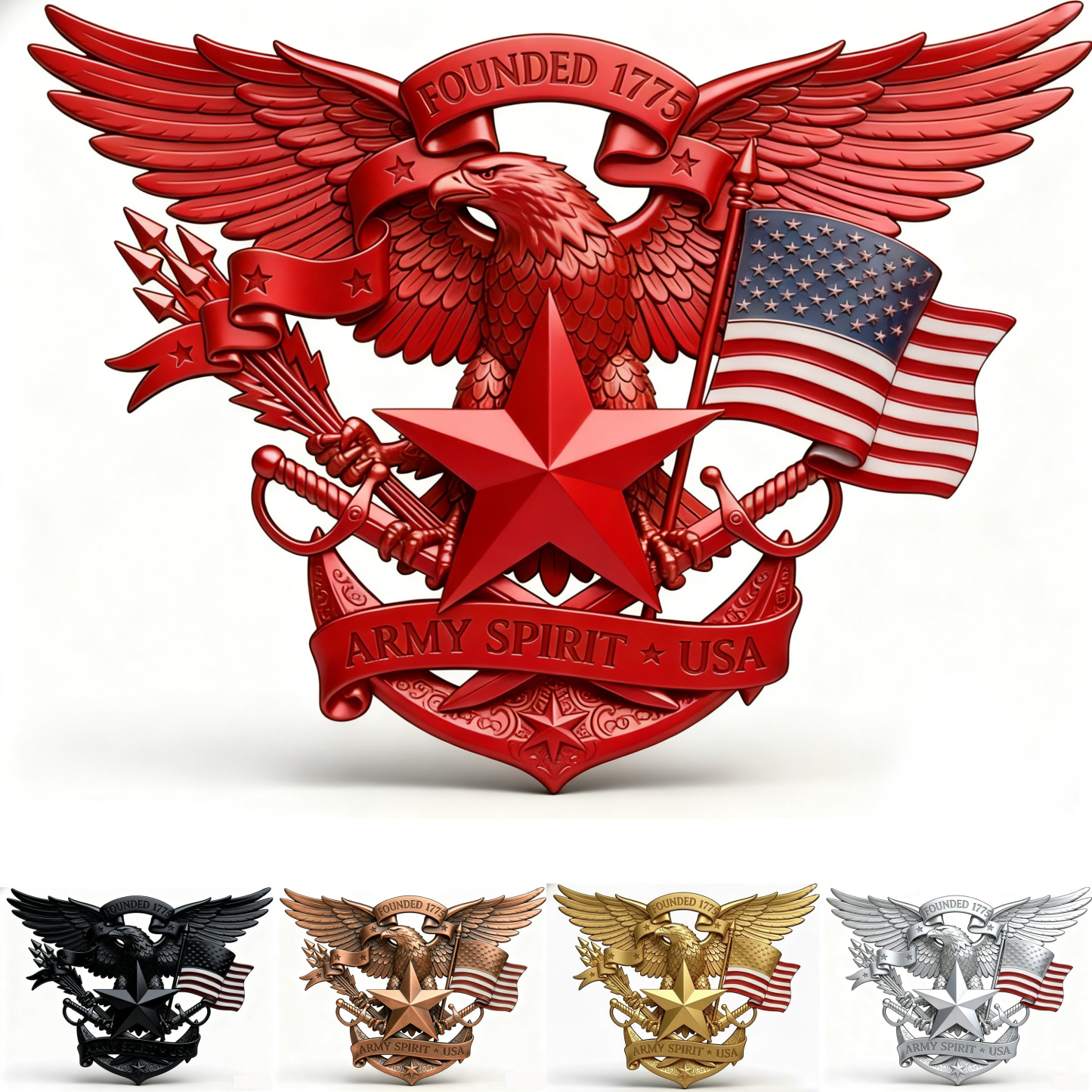 U.S. Army Spirit Car Decal