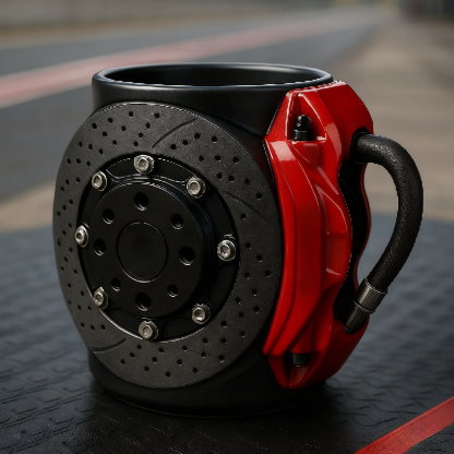 Brake Pad Mug Creative Coffee Cup Personalized Gift Ornament