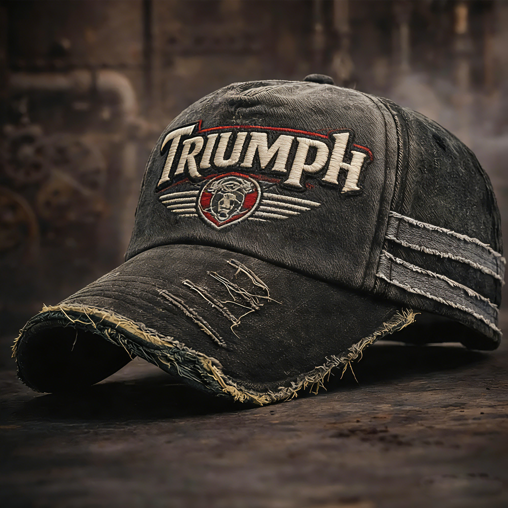 Biker Style Baseball Cap