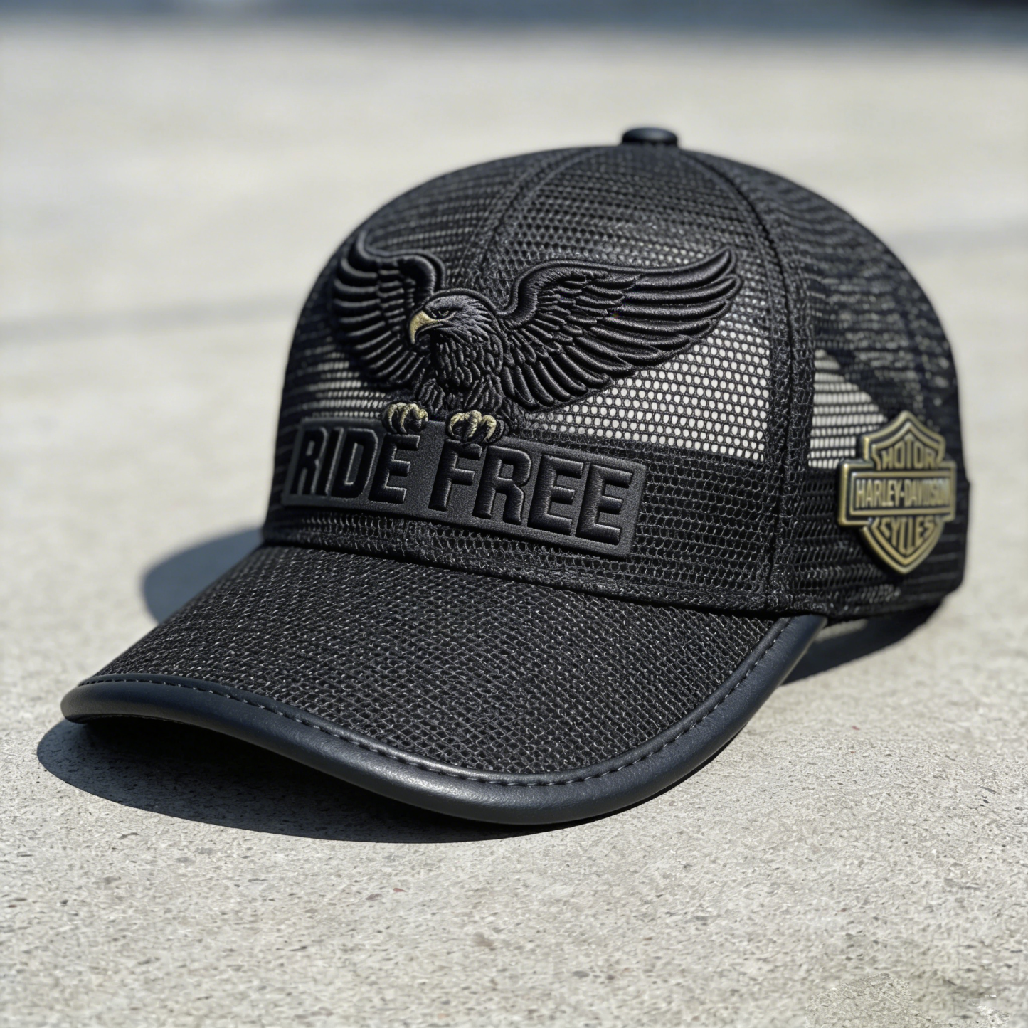 Biker Style Baseball Cap