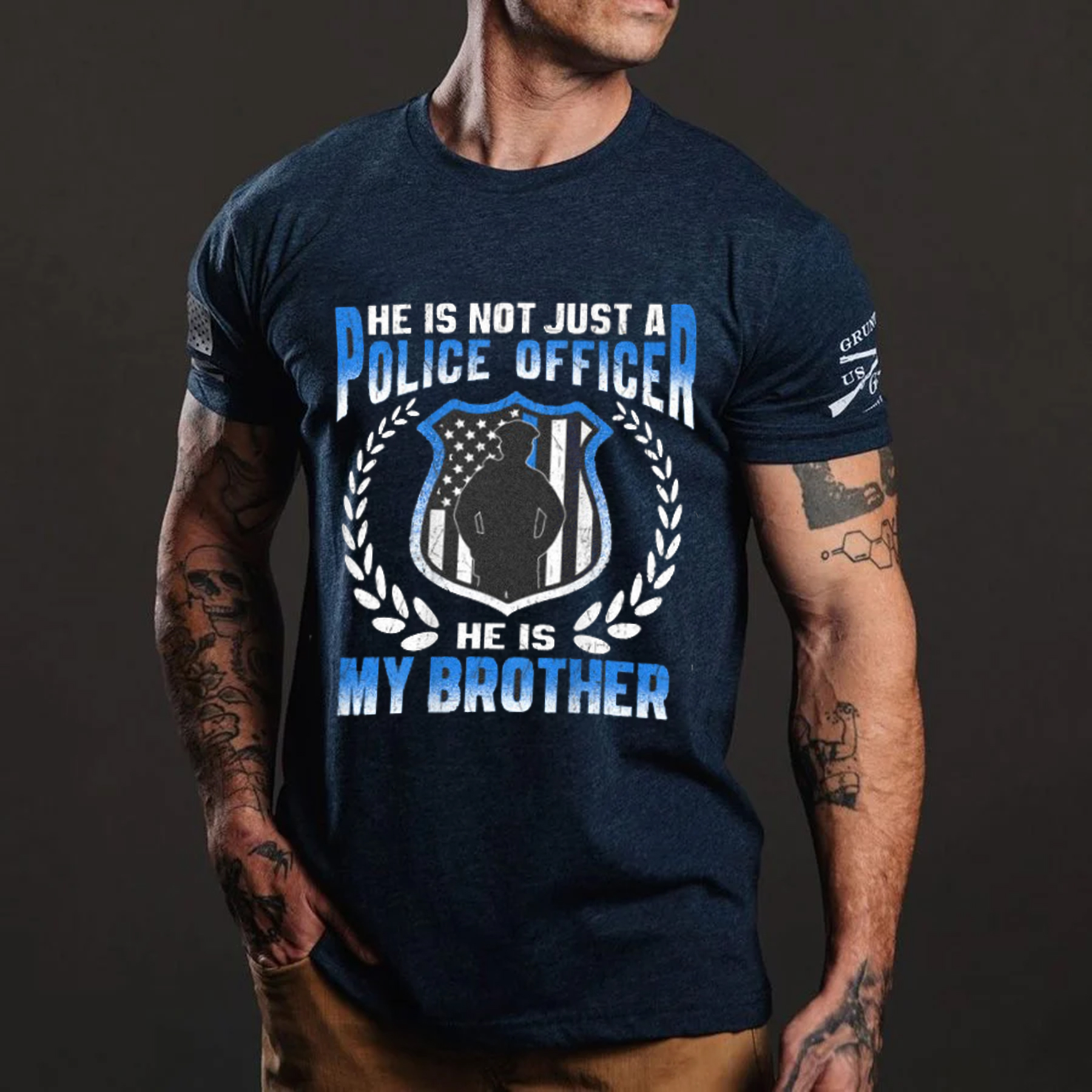 My Brother Is A Police Officer Proud Police Sister Brother