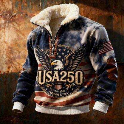 Vintage USA 250 Sherpa Pullover 
