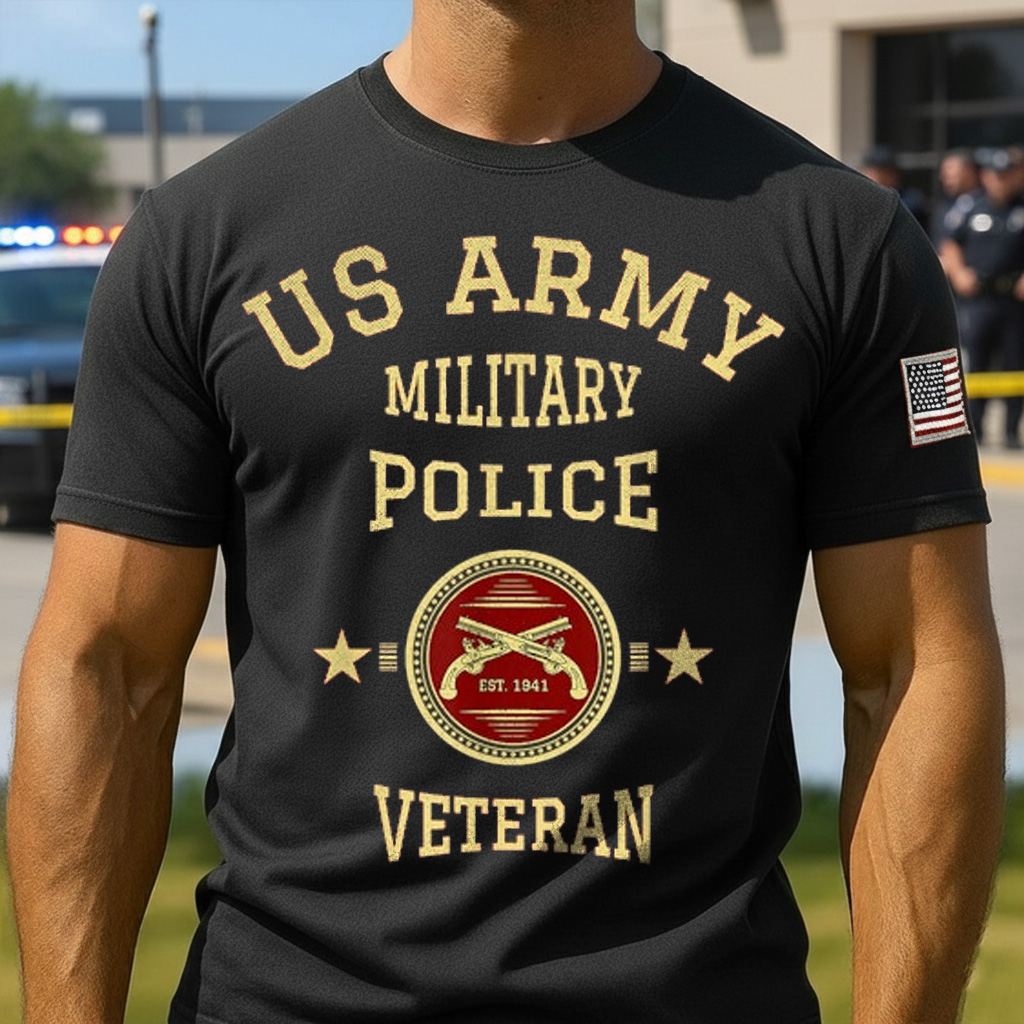 US Army Military Police Veteran Police Officer Retirement