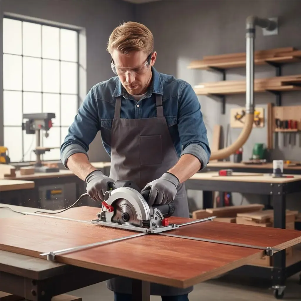 Professional Woodworking Rule Stop – High-Precision Positioning Caliper for Consistent Scoring & Cutting | Heavy-Duty Aluminum Alloy | Essential Shop Tool