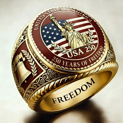 1776-2026 America Jubilee Ring