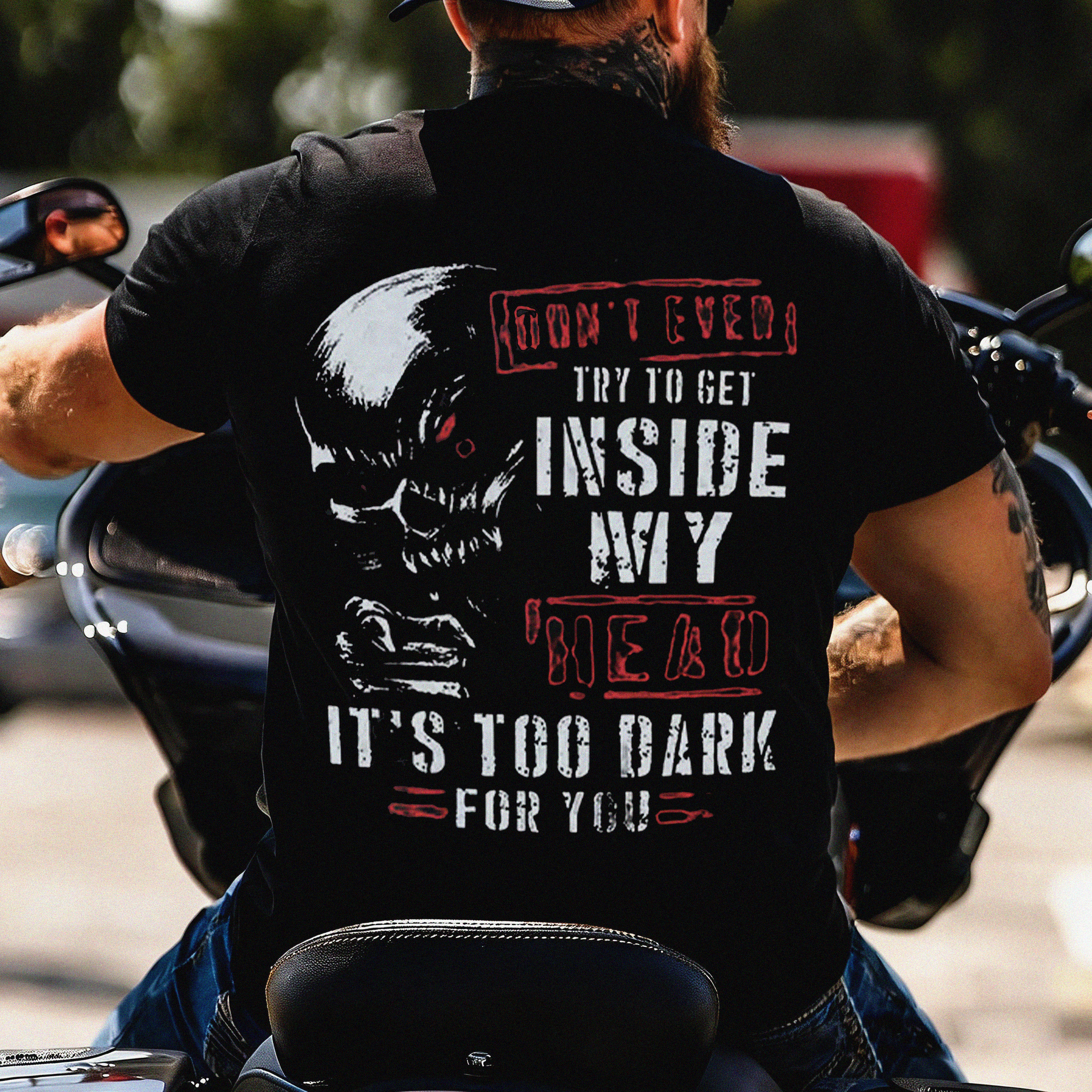 Vintage Death Rider Motorcycle T-Shirt