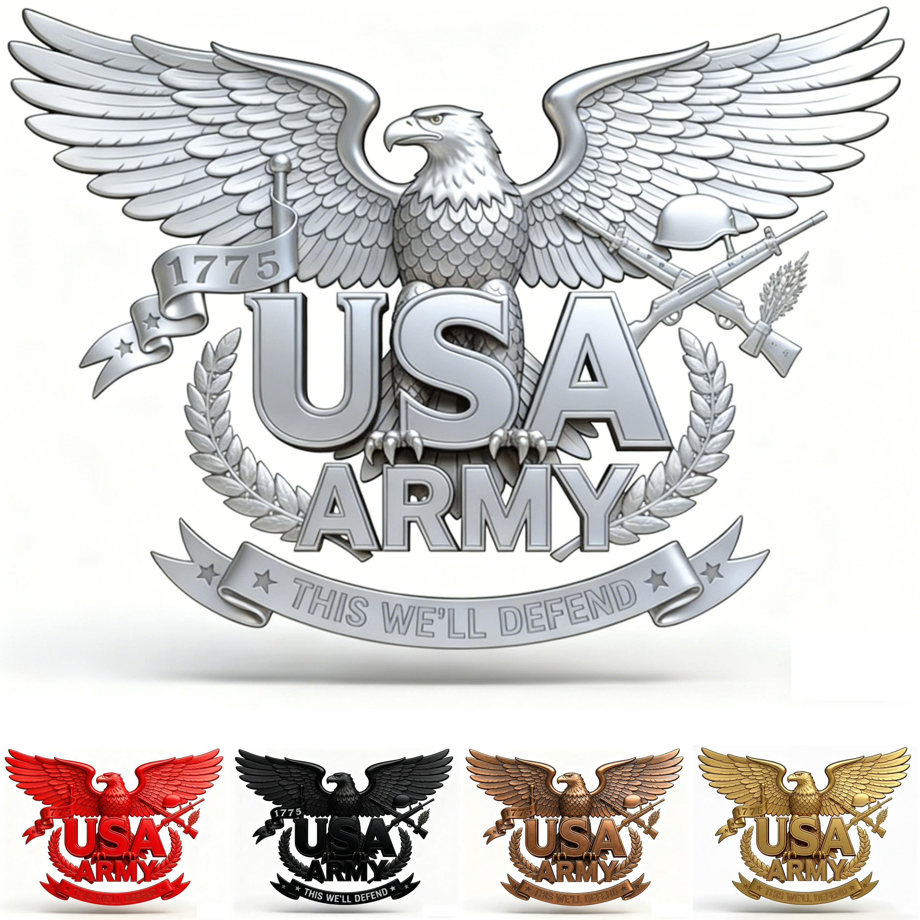 U.S. Army Spirit Car Decal