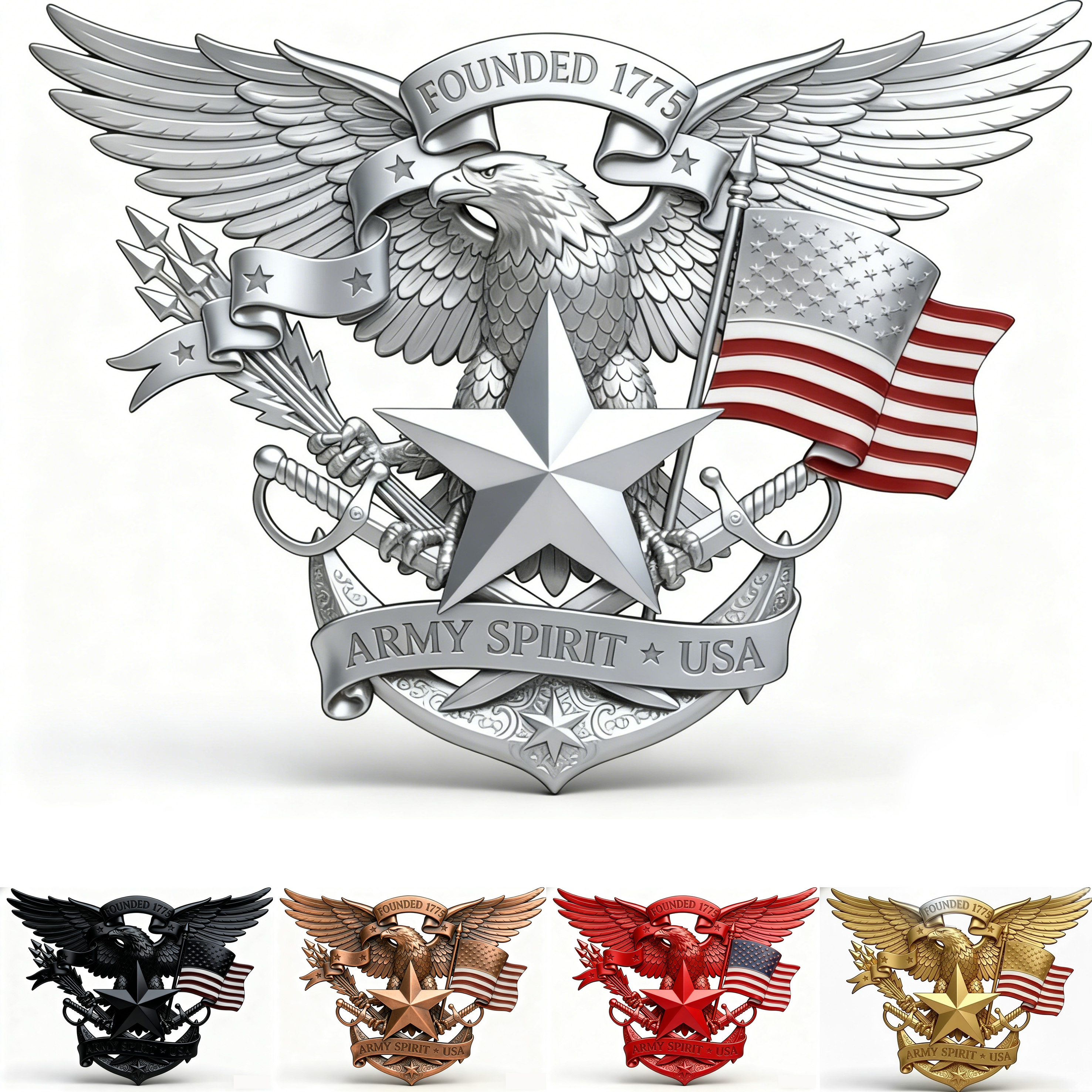 U.S. Army Spirit Car Decal