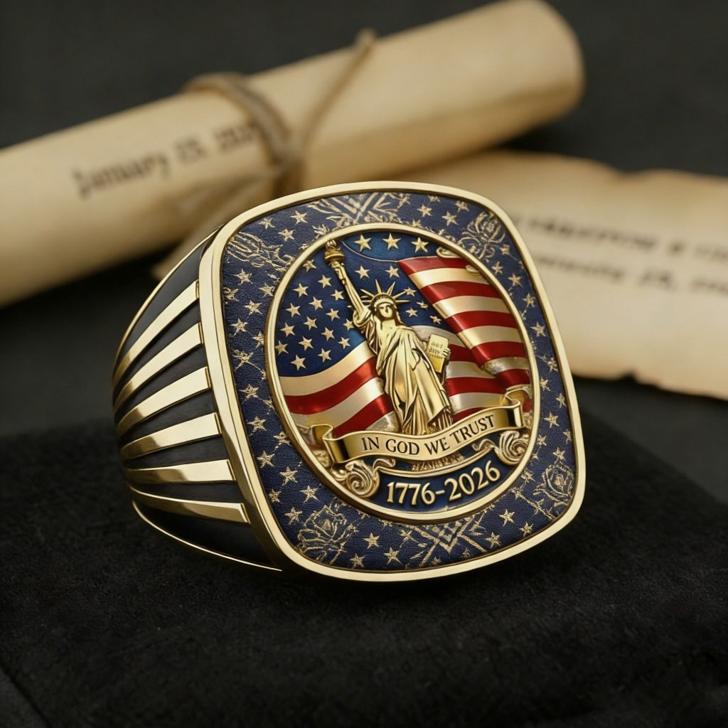 1776-2026 America Jubilee Ring