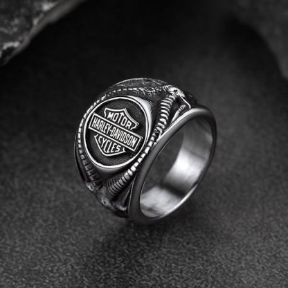 Rugged Biker Ring