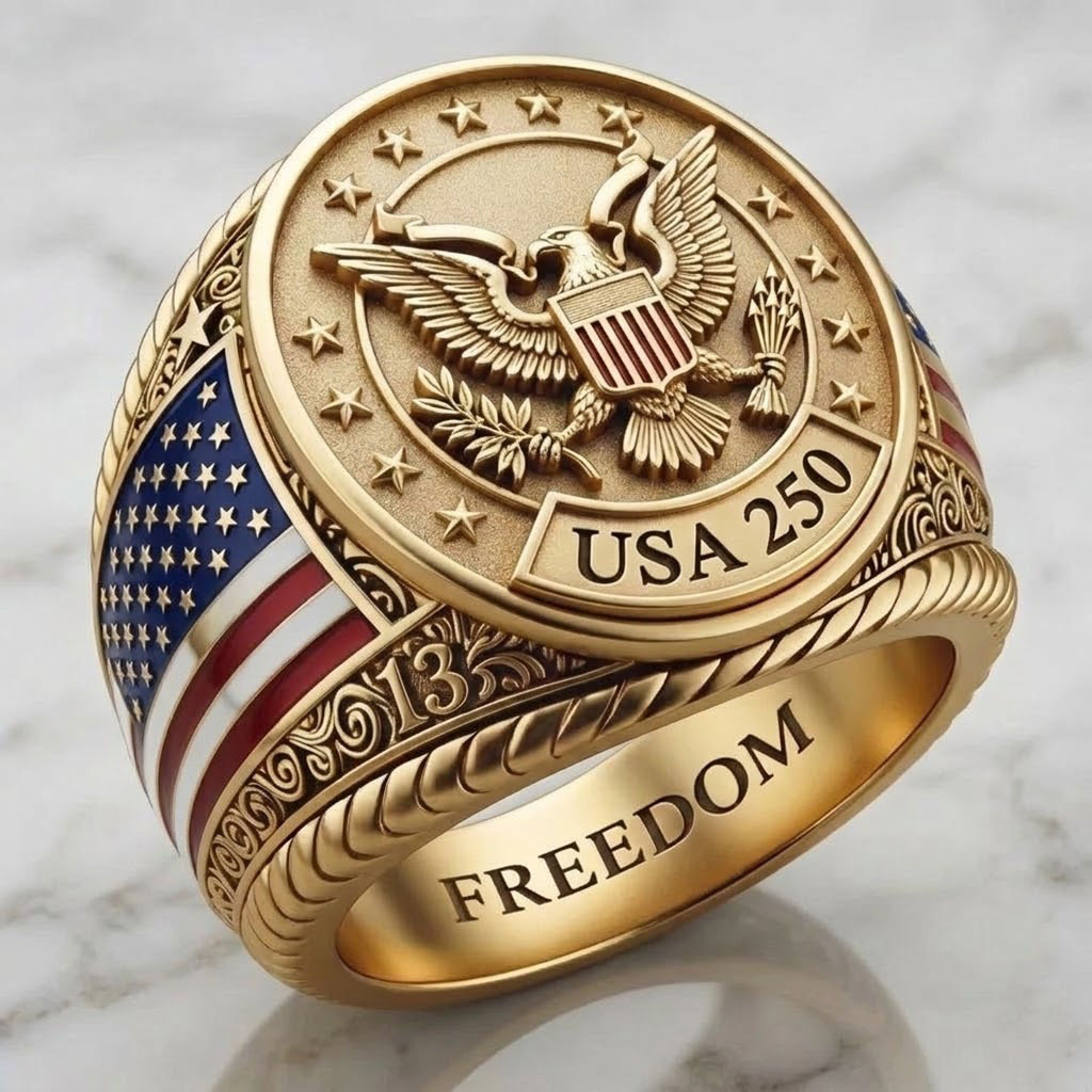 1776-2026 America Jubilee Ring