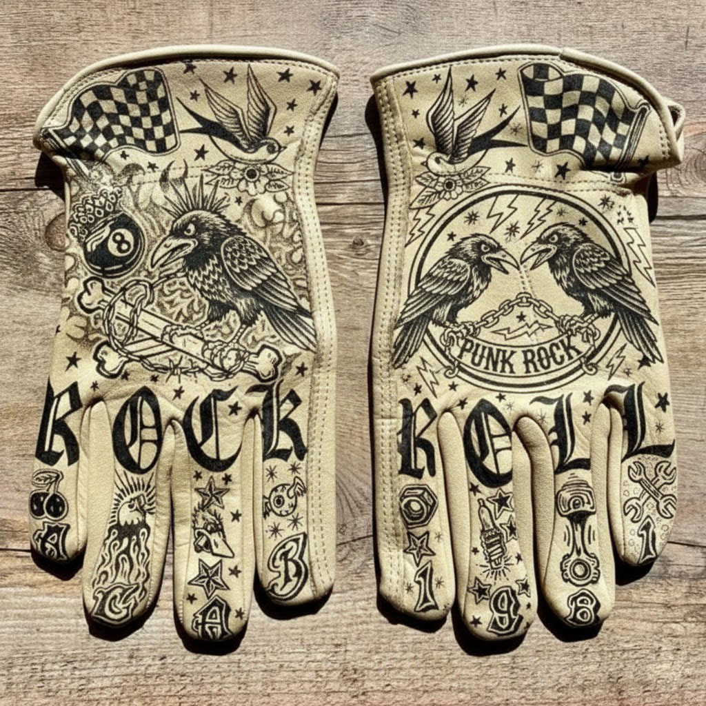 Rintage-Inspired Classic Everyday Style Gloves