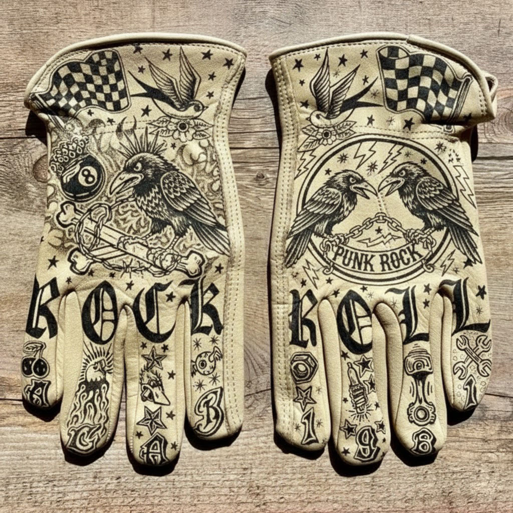 Rintage-Inspired Classic Everyday Style Gloves