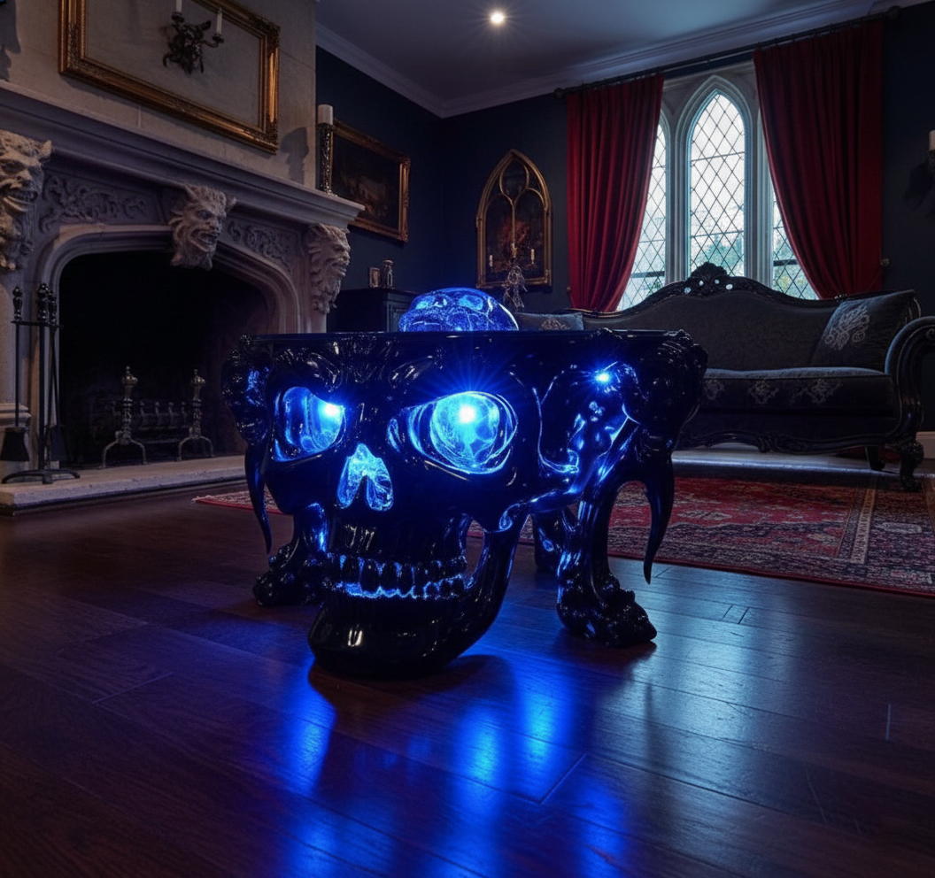 Cyberpunk Skull Table
