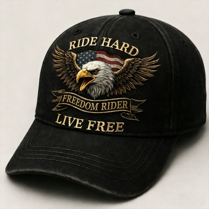 Biker Style Baseball Cap