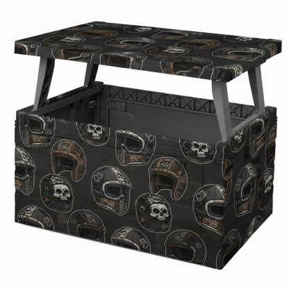 Retro Biker Style Foldable Storage Box