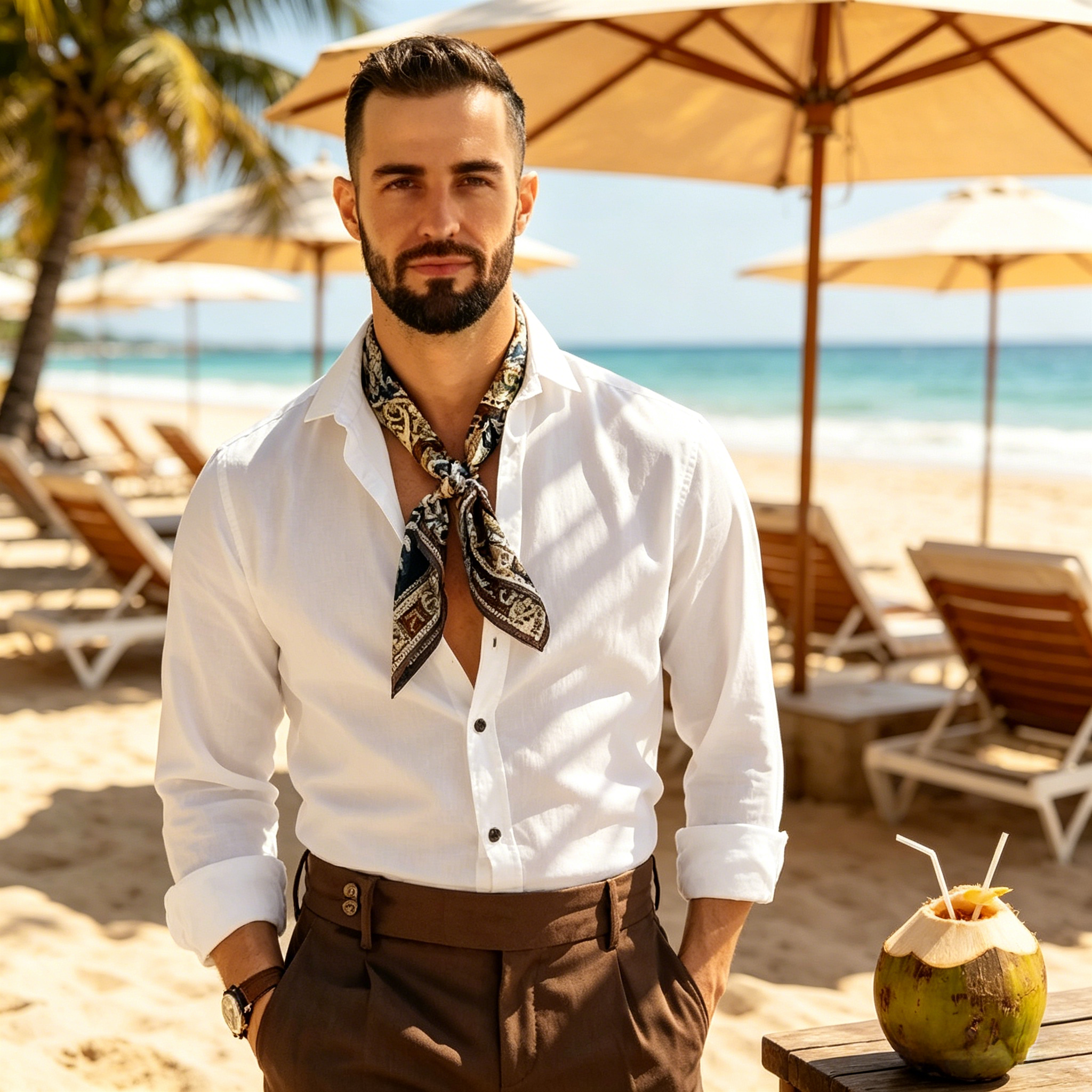 Essential Basic Solid Cotton Shirt