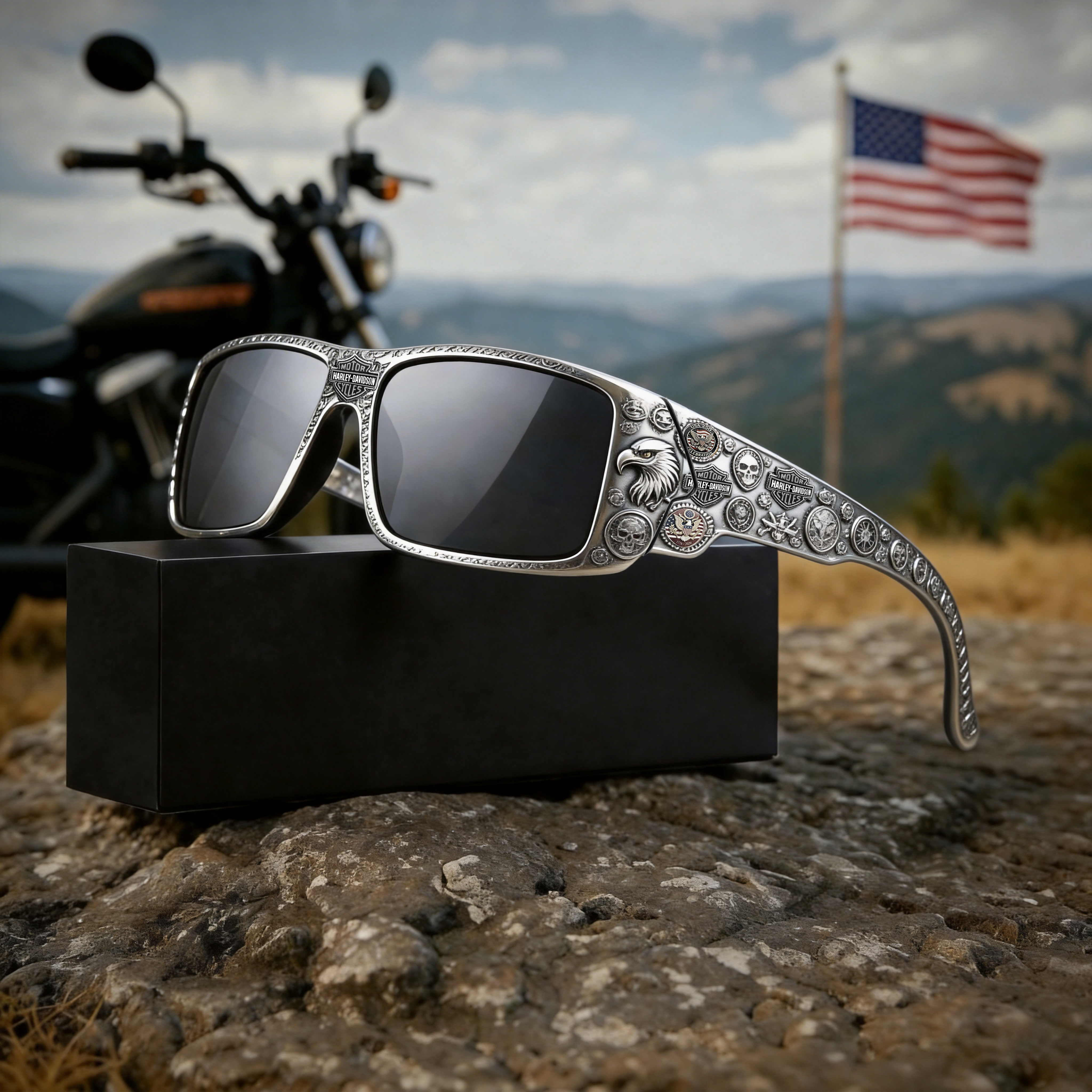 Design Harley-Inspired Rider Sunglasses
