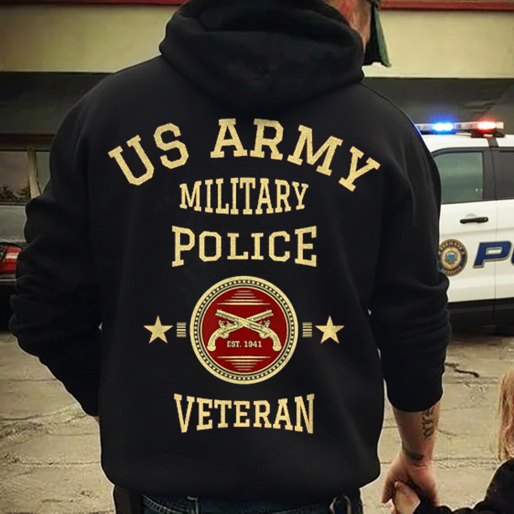 US Army Military Police Veteran Police Officer Retirement
