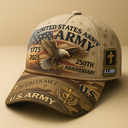 U.S. Army 250th Anniversary Eagle Cap – Honor, Duty & Legacy Hat
