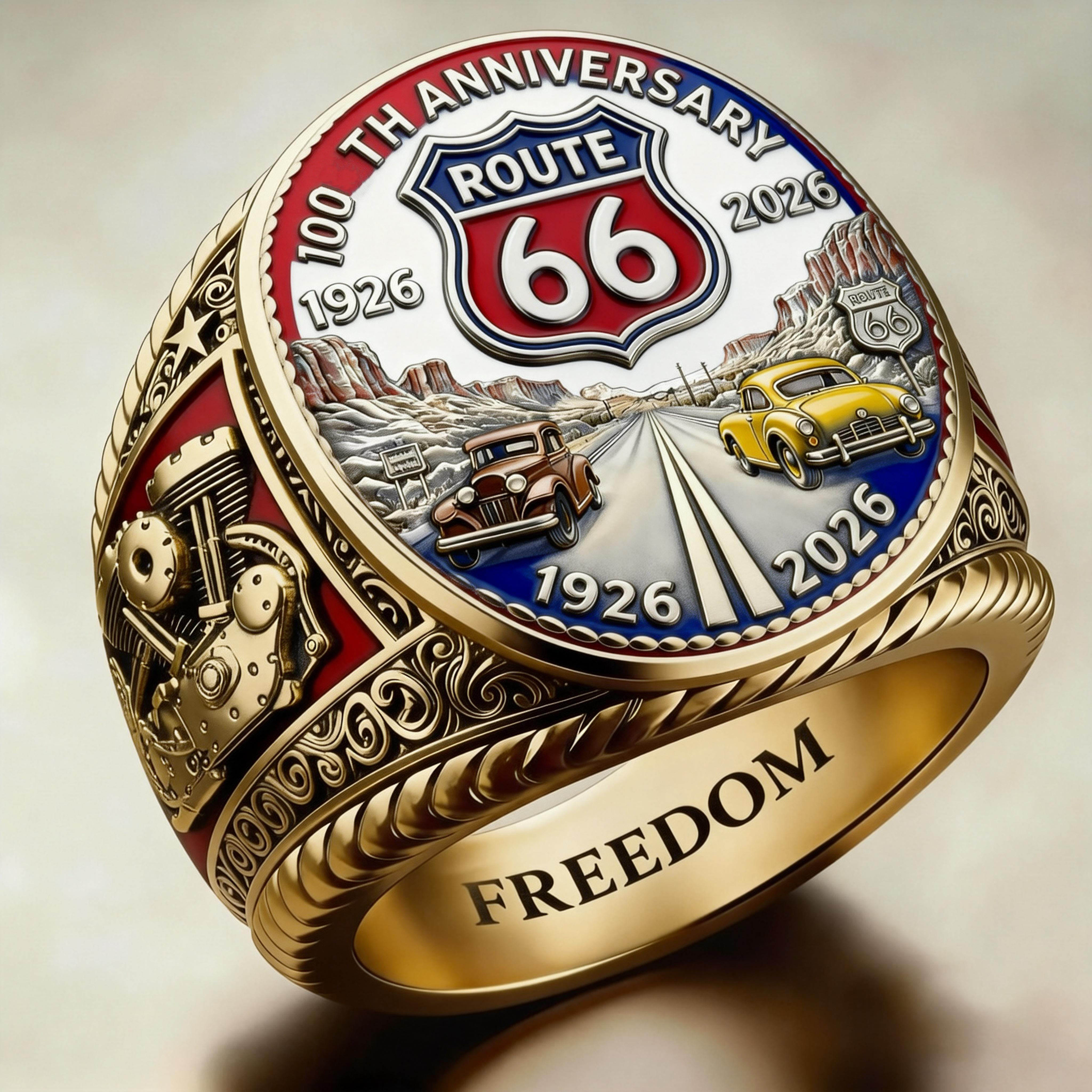 Steampunk Mechanical Gear Industrial Motorcycle Style Signet Ring