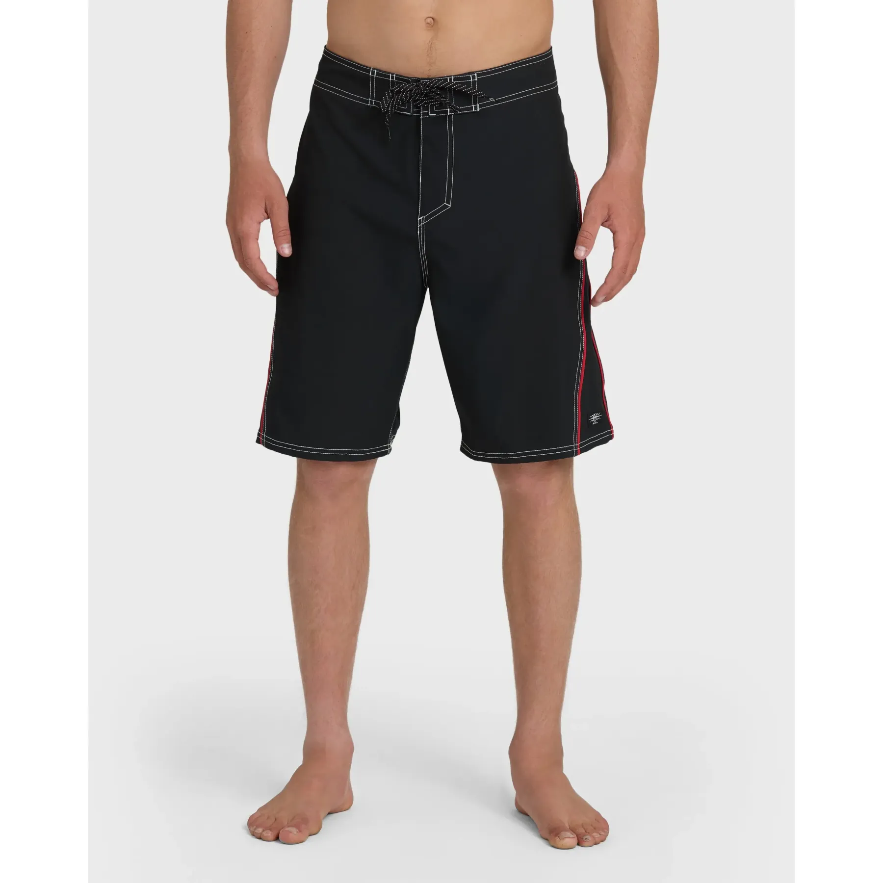 Quiksilver | Mercury Gravity 21" Boardshorts | SURFSILK Stretch | Fixed Waist & Contrast Side Panels | Embroidered Logo