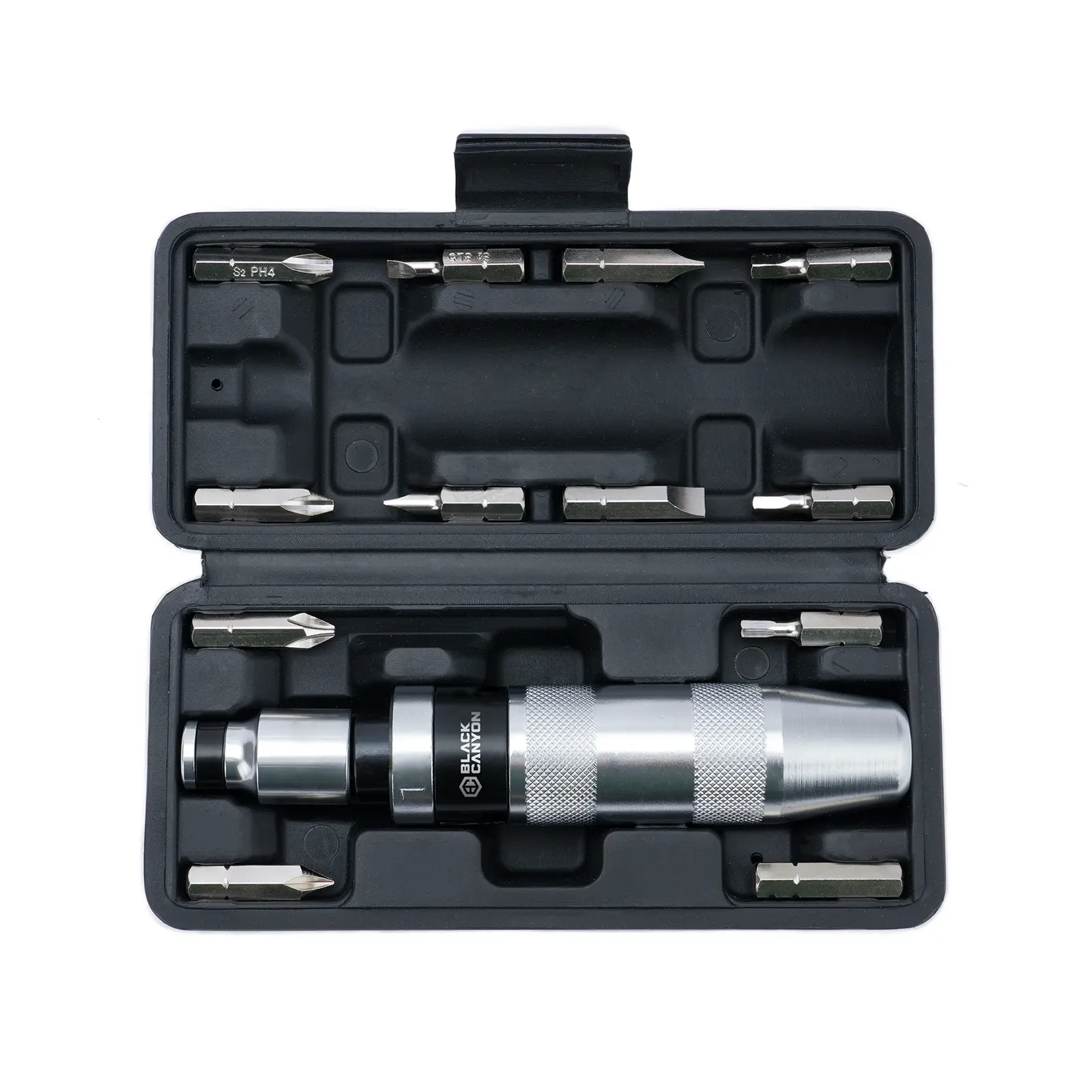 Black Canyon™ Heavy-Duty Manual Impact Driver Set | S2 Steel Reversible Screwdriver | 12-Piece Kit to Break Loose Rusted & Frozen Bolts