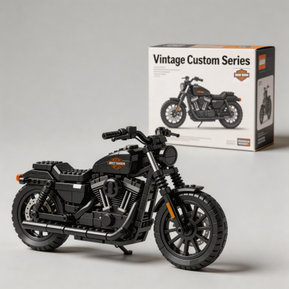 Harley-Davidson motorcycle building blocks