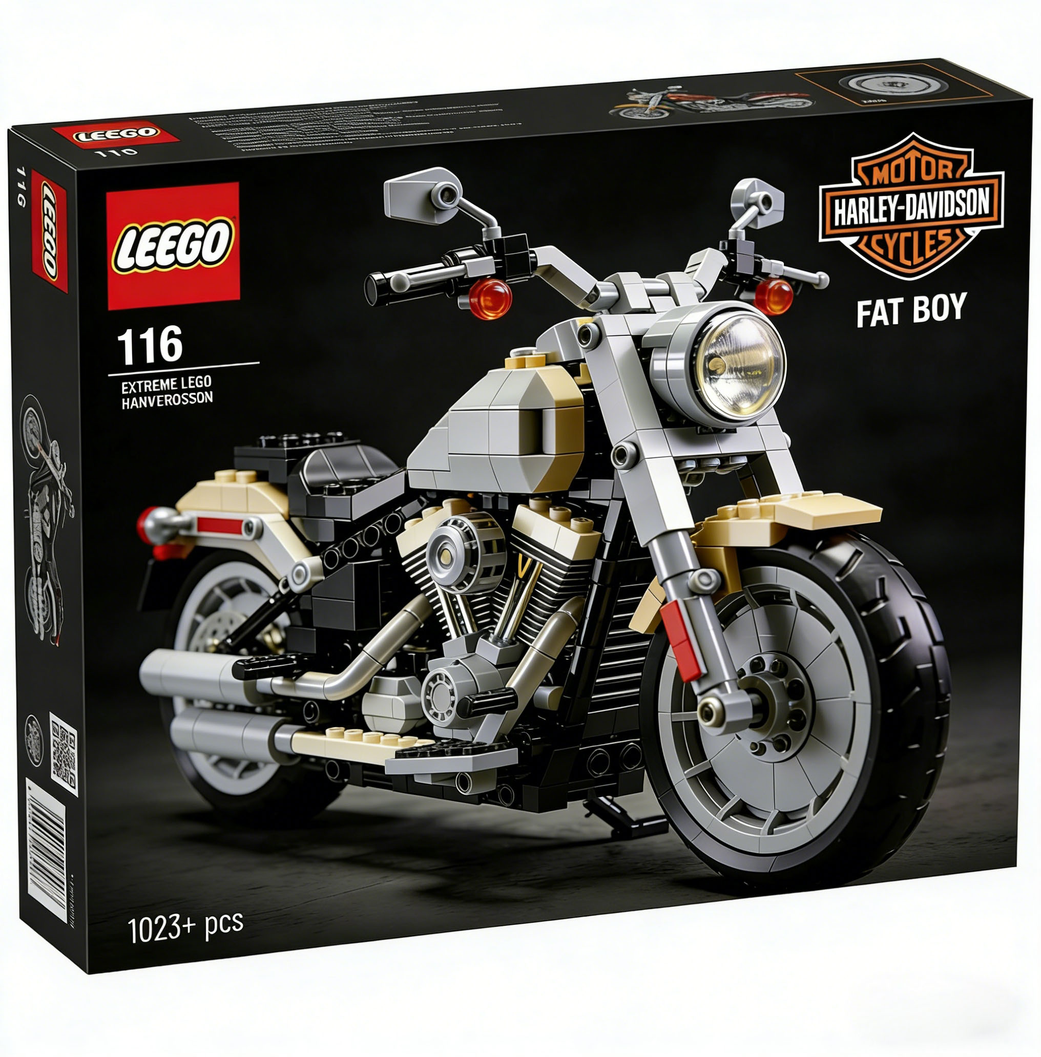 Harley-Davidson motorcycle building blocks