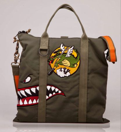 Vintage Military Canvas Carry Bag