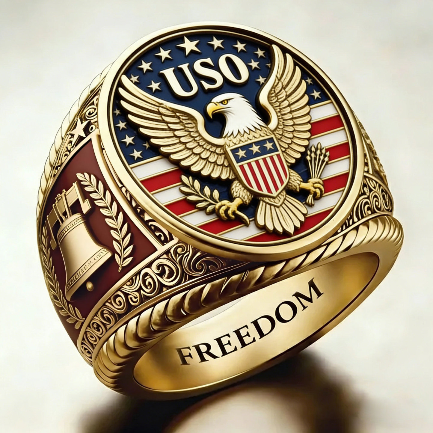 1776-2026 America Jubilee Ring