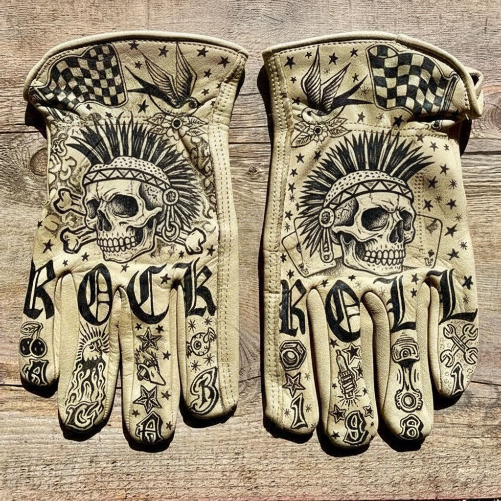 Rintage-Inspired Classic Everyday Style Gloves