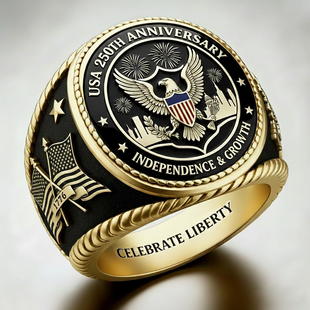 USA 250th Anniversary Ring 