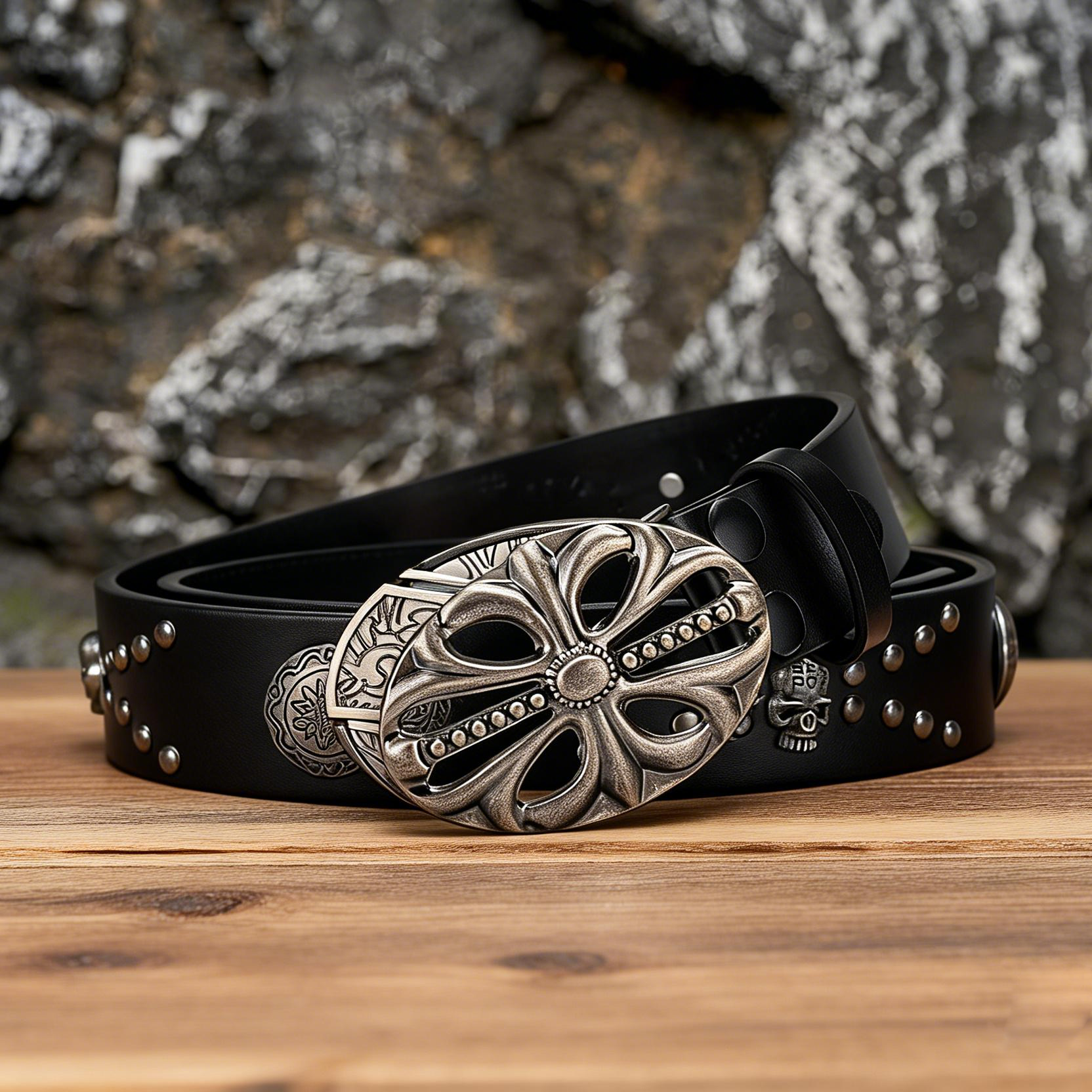 Hard-shell Motorcycle Belt - For Riding & Decoration