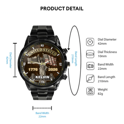 My Pride Is United States Watch - Exclusive Gift For Americans