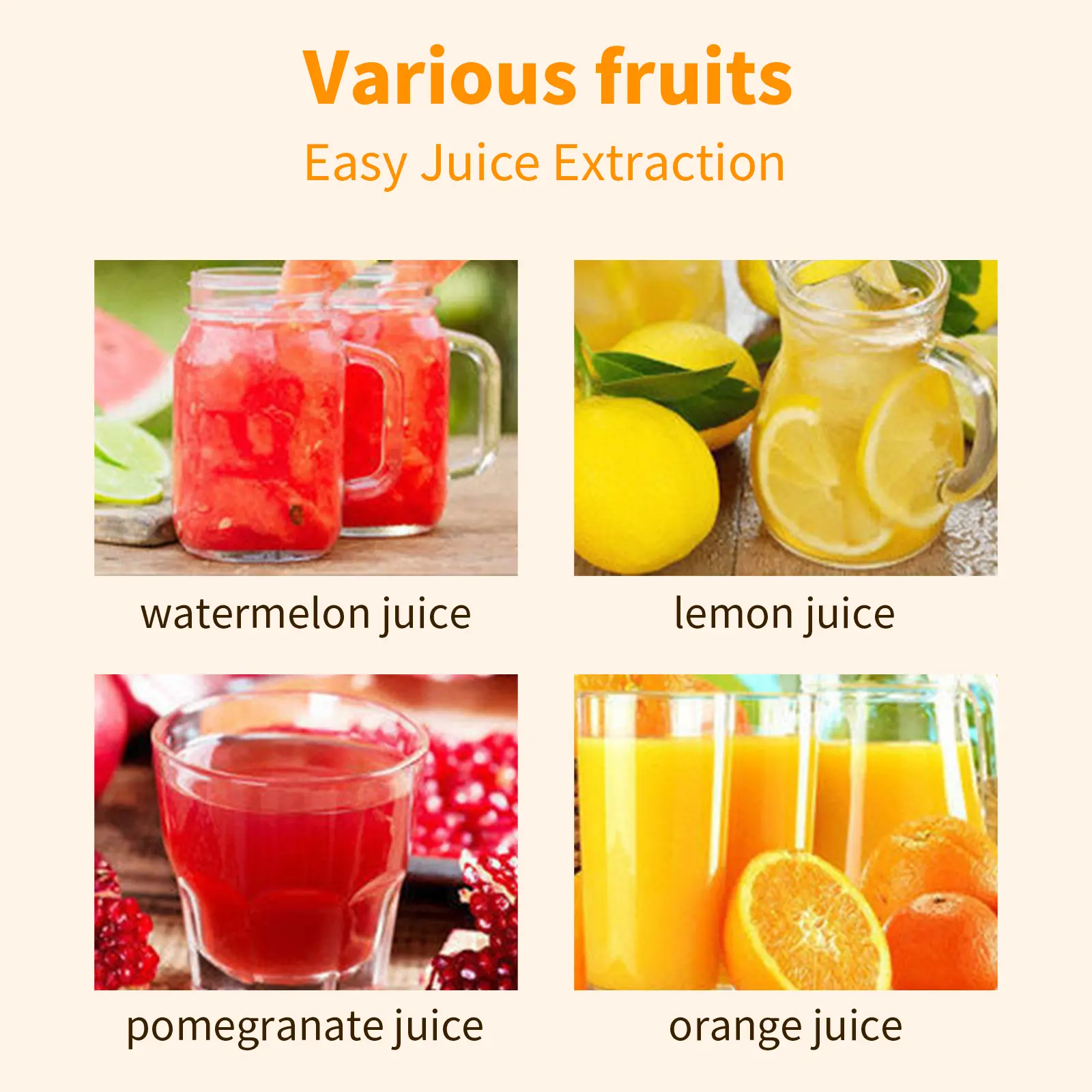 Multi-functional portable manual juicer, a must-have for kitchens and dining gatherings, perfectly extracts fresh juice, an excellent gift for Christmas and New Year