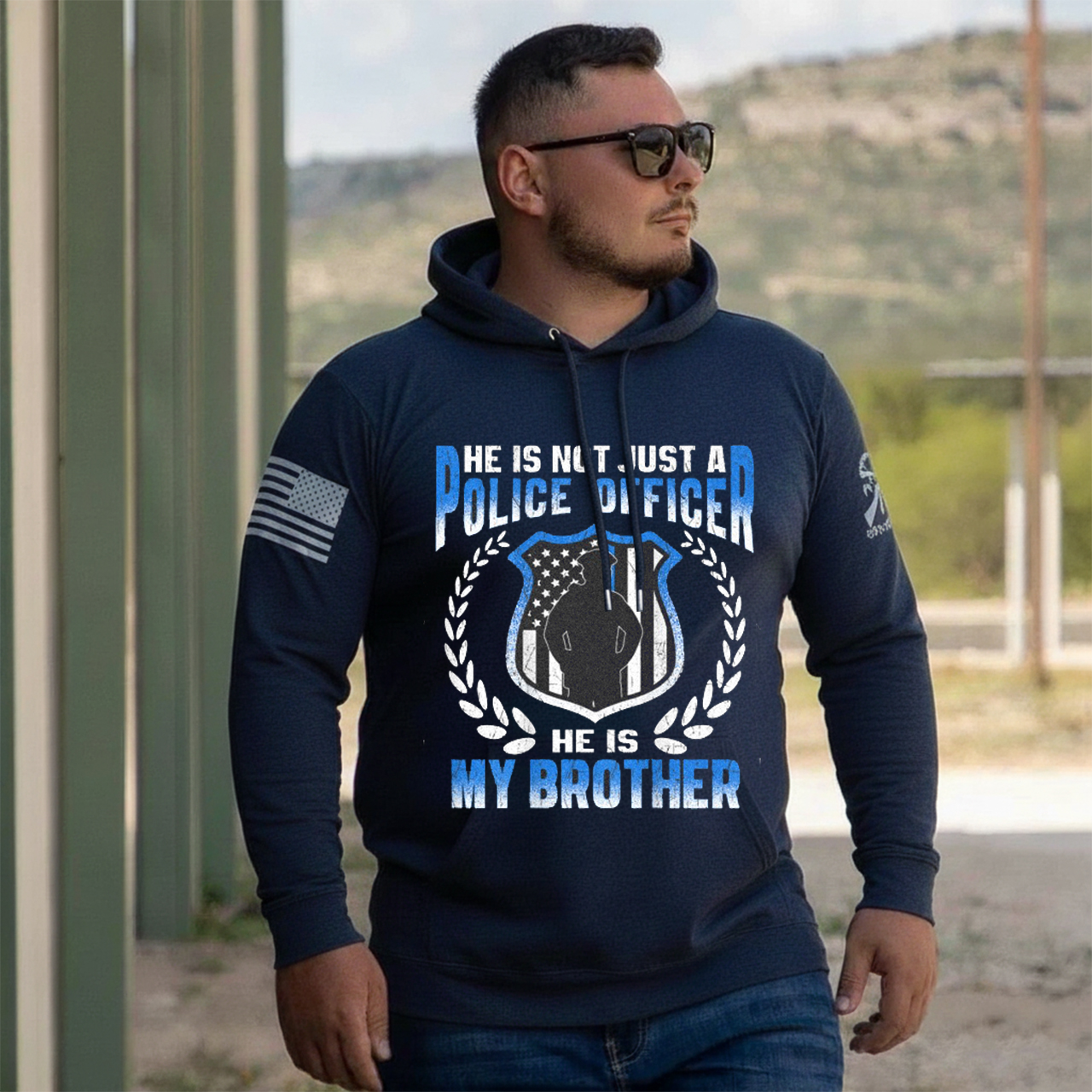 My Brother Is A Police Officer Proud Police Sister Brother