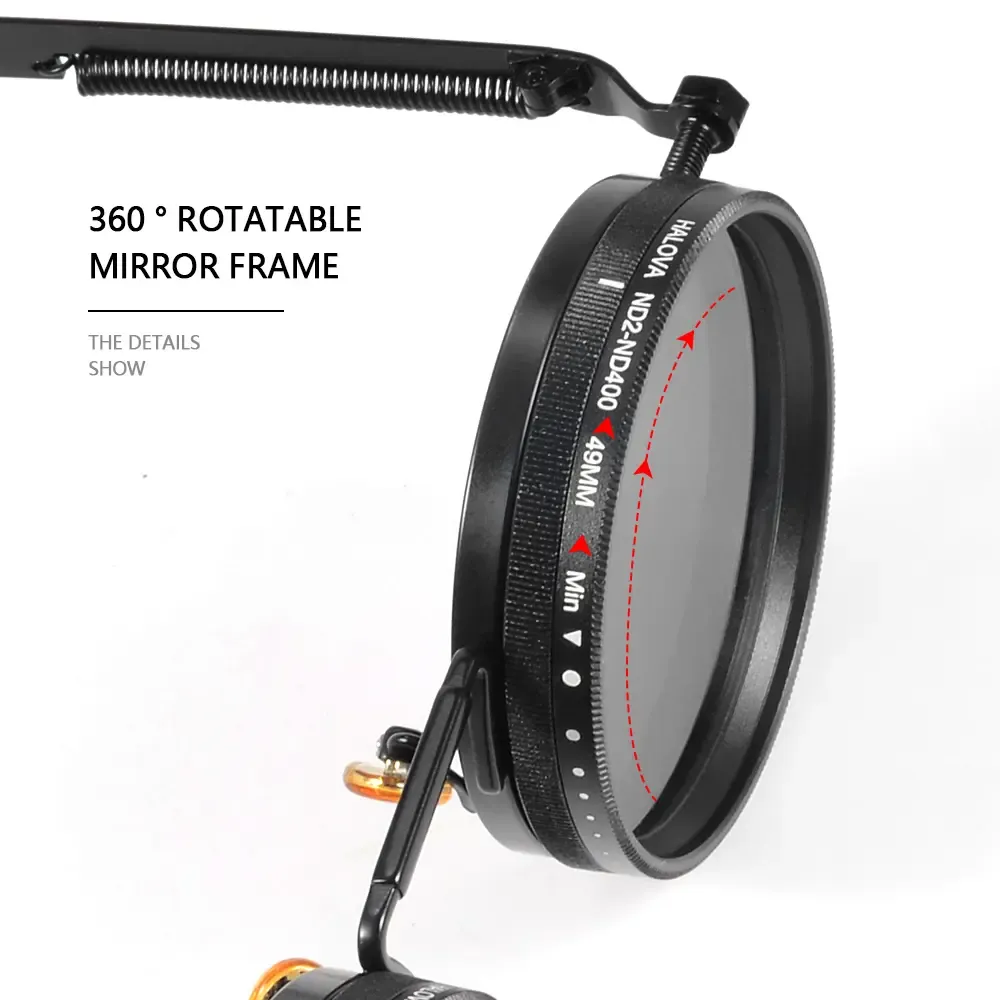 Polarized Round Sunglasses ND9 Adjustable Dimming Men Women Retro Punk Men's Fishing Eyeglasses Outdoor Shades UV400