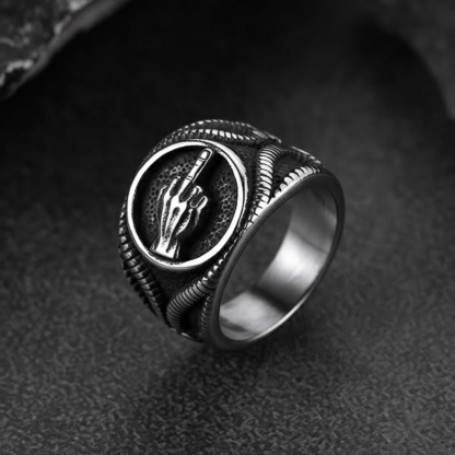 Rugged Biker Ring