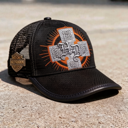 Biker Style Baseball Cap