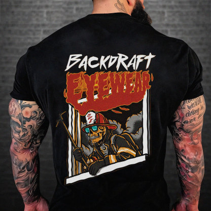 Firefighter Themed Edgy Tee