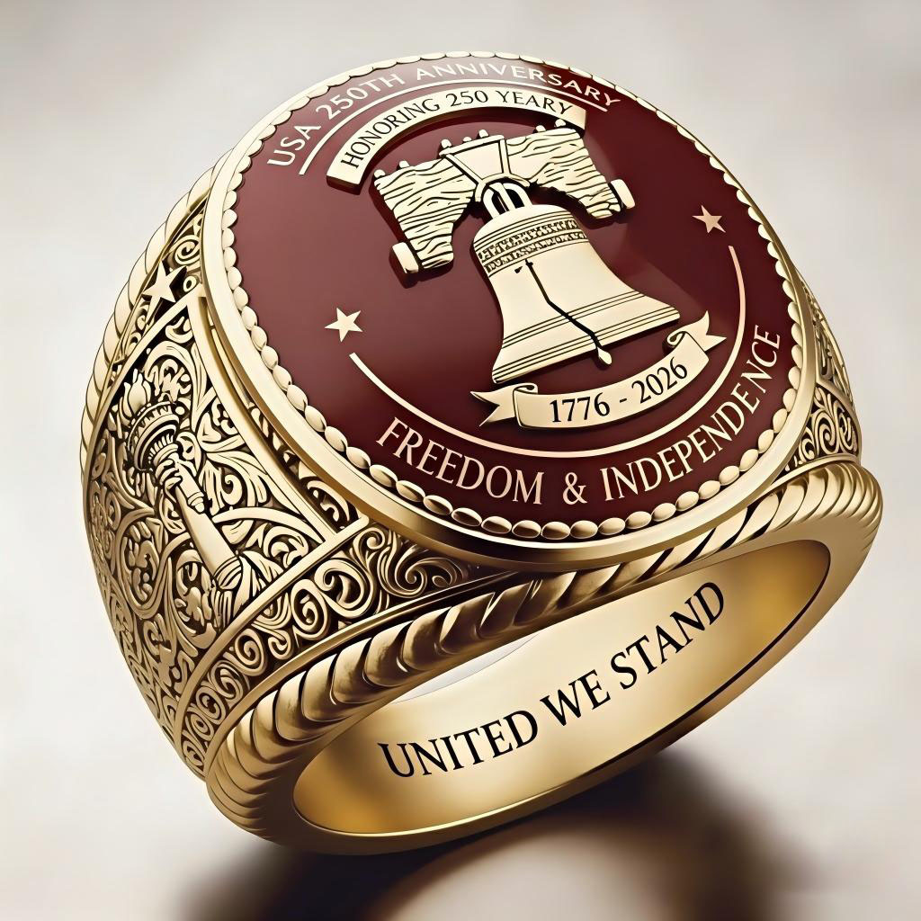 USA 250th Anniversary Ring 